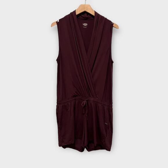 UGG AUSTRALIA Kami Surplice Romper Size Large - Picture 3 of 10
